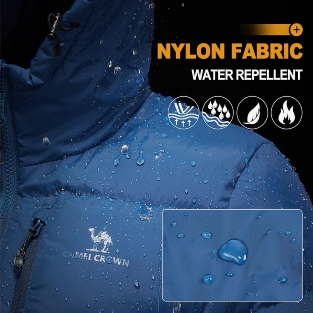 Blue Puffer Jacket - Picture 5 of 7